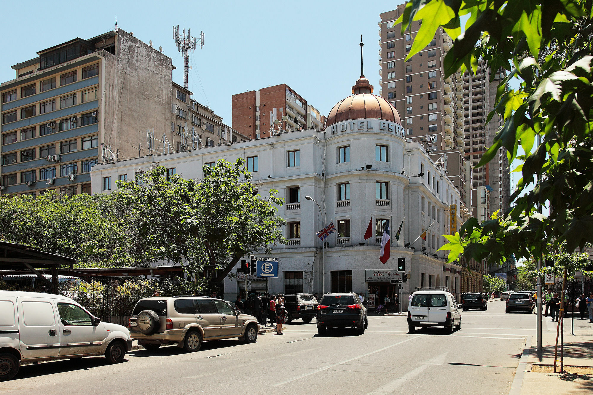 Hotel Espana Santiago Kültér fotó